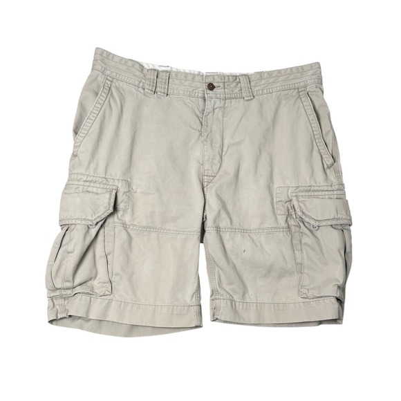 Polo Ralph Lauren Other - Polo Ralph Lauren Cargo Shorts Mens 38T Khaki Tan Cotton Utility Gorpcore Y2K